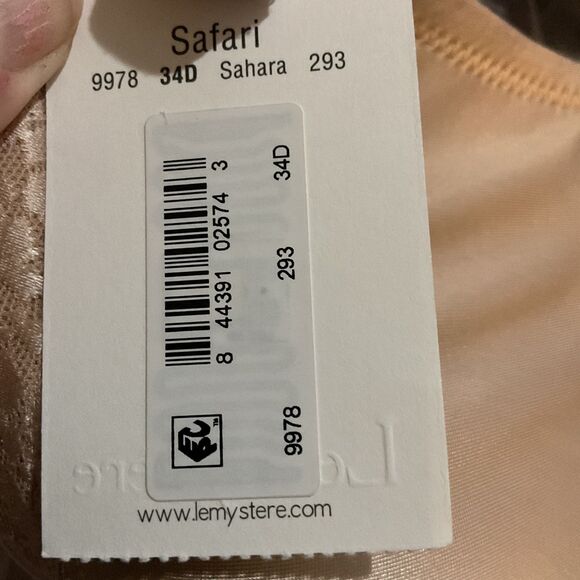 Le Mystere Underwire Plunge T-Shirt Bra 34D - Picture 4 of 8